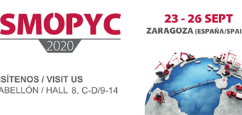 SMOPYC ZARAGOZA 2020, from 23-26 September. We look forward to see you in Hall 8, Both C-D / 9-14, where we will show our new products!